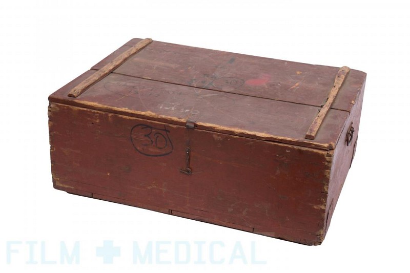 Period Wooden Dressing Case